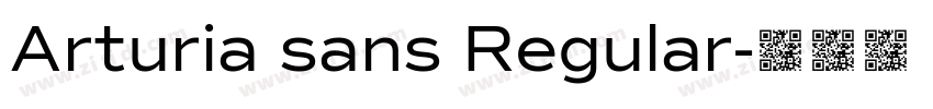 Arturia sans Regular字体转换